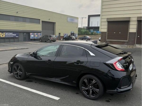 Honda Civic Hatchback, Petrol, 2018, Black