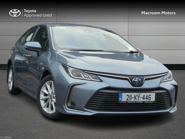 Toyota Corolla Saloon, Petrol Hybrid, 2021, Grey