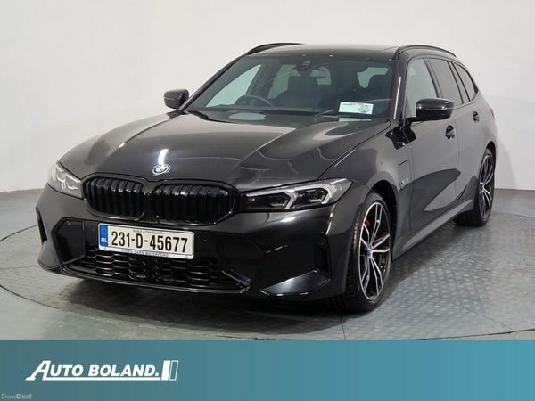 BMW 3-Series Estate, Petrol Plug-in Hybrid, 2023, Black