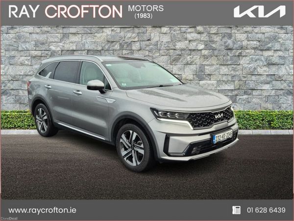 Kia Sorento SUV, Petrol Plug-in Hybrid, 2023, Grey