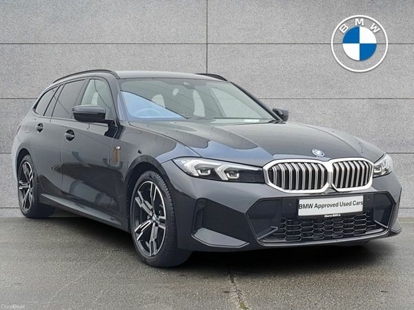 BMW 3-Series Estate, Petrol Plug-in Hybrid, 2025, Black