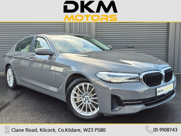 BMW 5-Series Saloon, Petrol Plug-in Hybrid, 2021, Grey