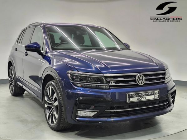 Volkswagen Tiguan SUV, Diesel, 2017, Blue