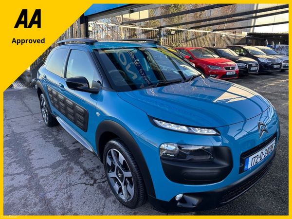 Citroen C4 Cactus Hatchback, Petrol, 2017, Blue