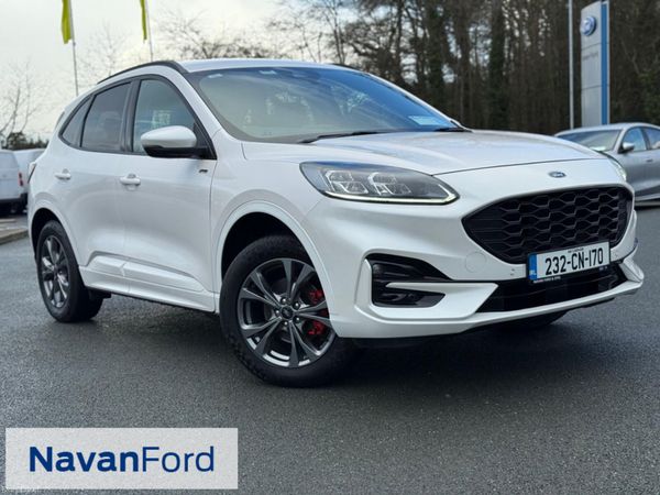 Ford Kuga SUV, Petrol Plug-in Hybrid, 2023, White