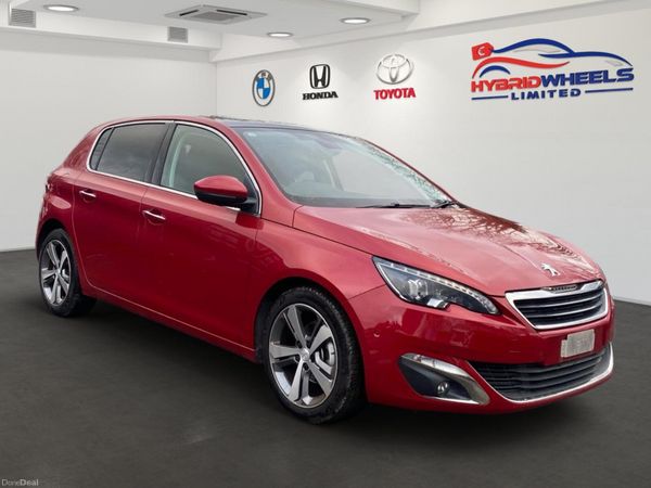 Peugeot 308 Estate, Petrol, 2015, Red