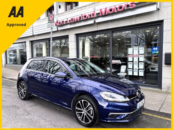 Volkswagen Golf Hatchback, Petrol, 2019, Blue