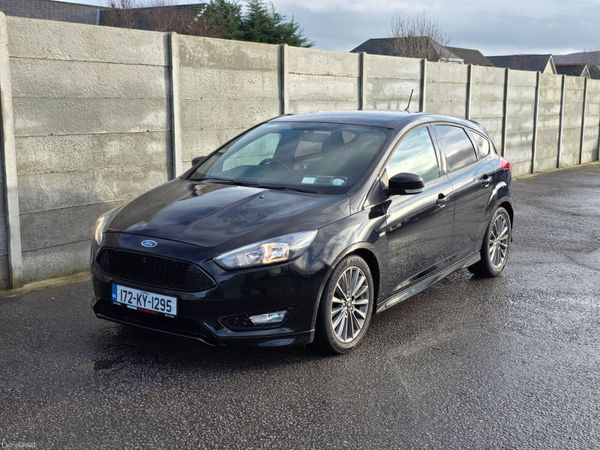 Ford Focus Hatchback, Diesel, 2017, Black