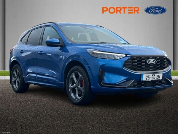 Ford Kuga SUV, Petrol Plug-in Hybrid, 2025, Blue