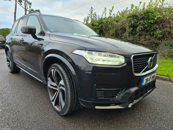 Volvo XC90 SUV, Petrol Plug-in Hybrid, 2020, Black