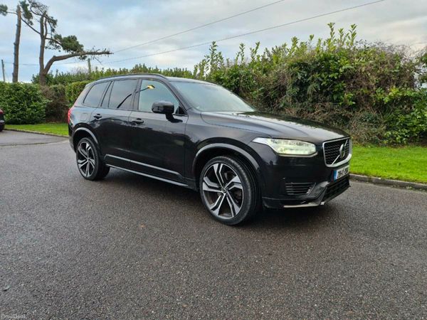 Volvo XC90 SUV, Petrol Plug-in Hybrid, 2020, Black
