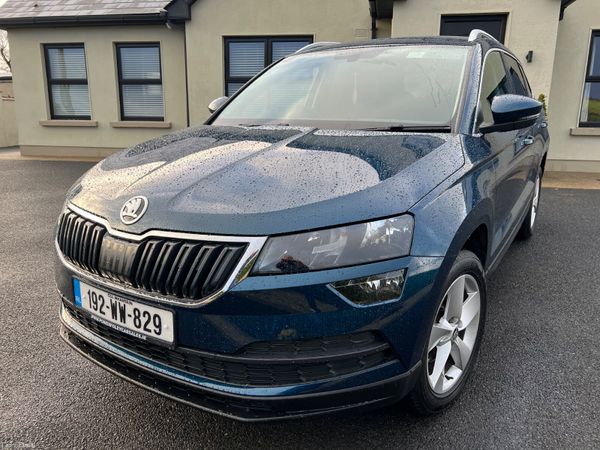 Skoda Karoq Estate/Jeep, Petrol, 2019, Blue