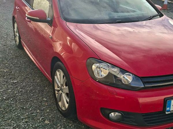 Volkswagen Golf Estate, Diesel, 2012, Red