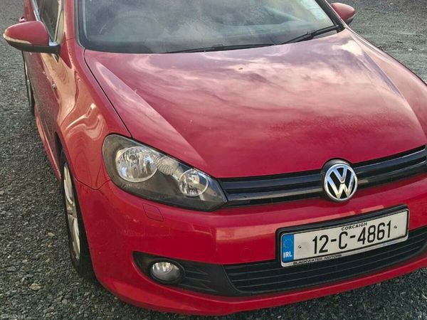 Volkswagen Golf Estate, Diesel, 2012, Red
