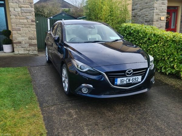 Mazda Mazda3 Saloon, Diesel, 2016, Blue