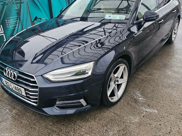 Audi A5 Hatchback, Diesel, 2018, Blue