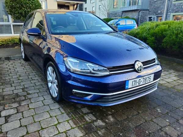 Volkswagen Golf Hatchback, Petrol, 2017, Blue
