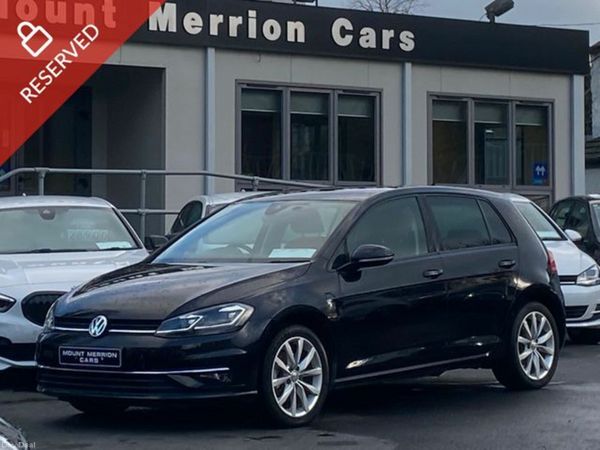 Volkswagen Golf Hatchback, Petrol, 2018, Black