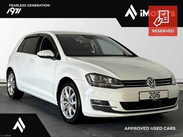 Volkswagen Golf Hatchback, Petrol, 2016, White