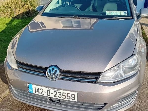 Volkswagen Golf Hatchback, Diesel, 2014, Grey