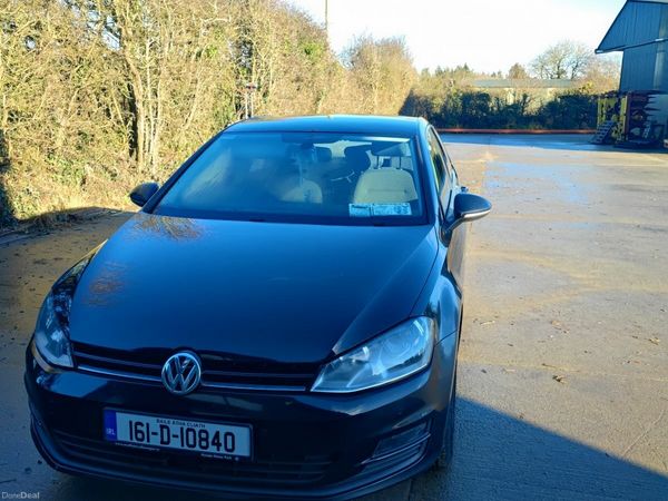 Volkswagen Golf Estate, Diesel, 2016, Black