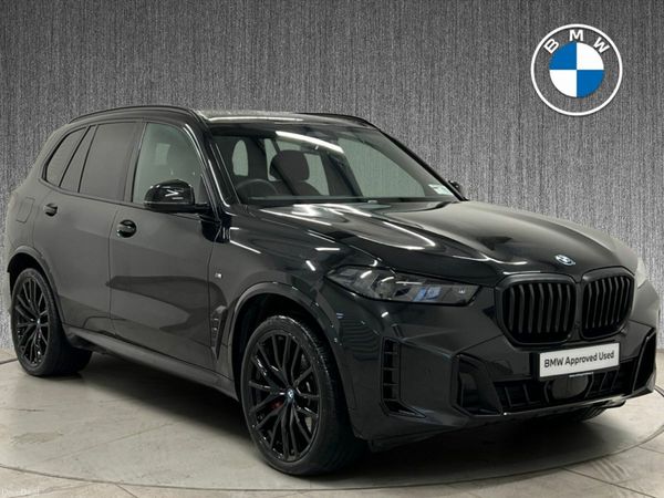 BMW X5 SUV, Petrol Plug-in Hybrid, 2025, Black