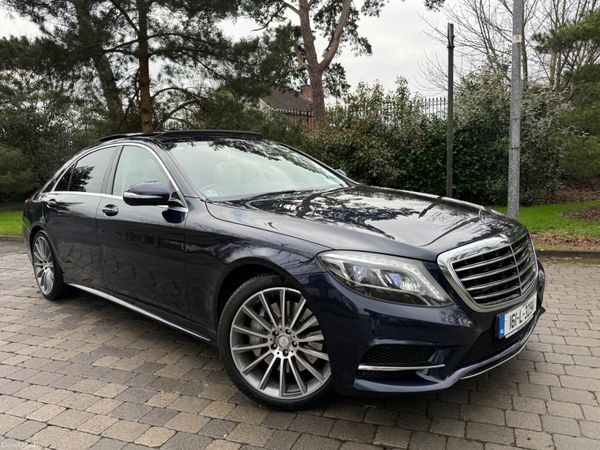 Mercedes-Benz S-Class Saloon, Diesel, 2016, Blue