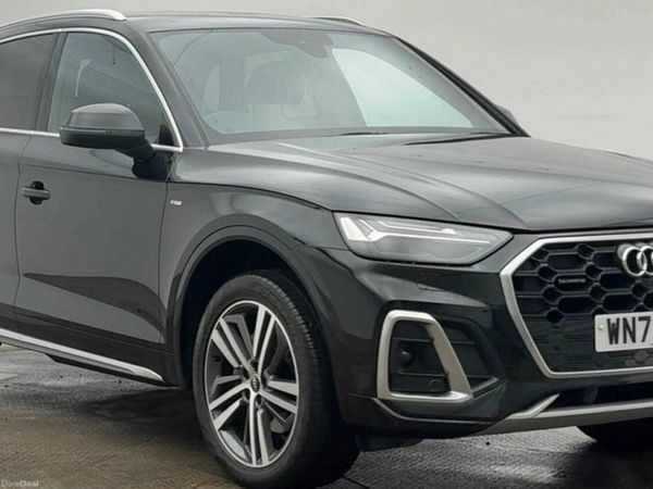 Audi Q5 SUV, Diesel Hybrid, 2022, Black