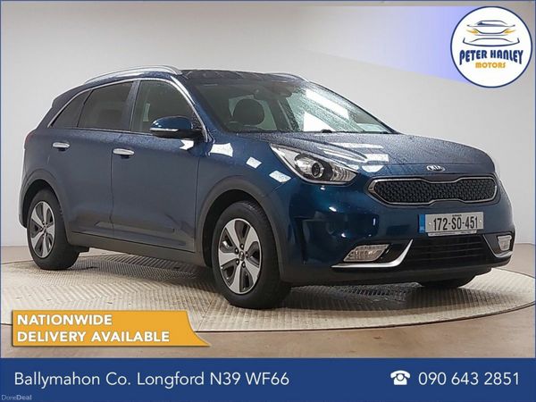 Kia Niro SUV, Petrol Hybrid, 2017, Blue