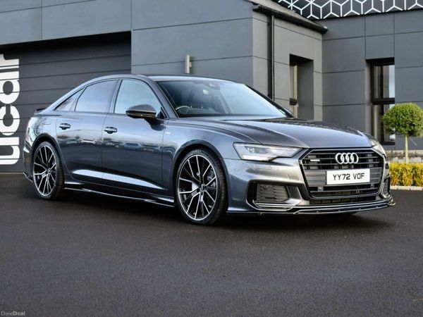 Audi A6 Saloon, Diesel Hybrid, 2022, Grey