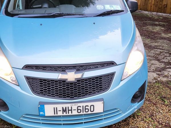 Chevrolet Spark Hatchback, Petrol, 2011, Blue