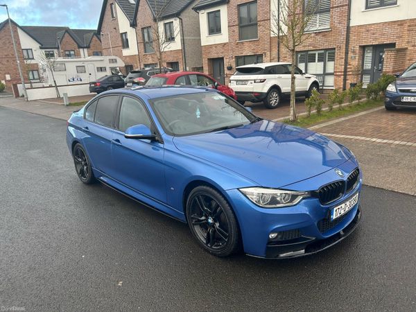 BMW 3-Series Saloon, Petrol Plug-in Hybrid, 2017, Blue