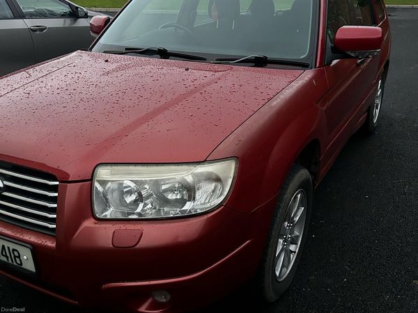 Subaru Forester SUV, Petrol, 2007, Red