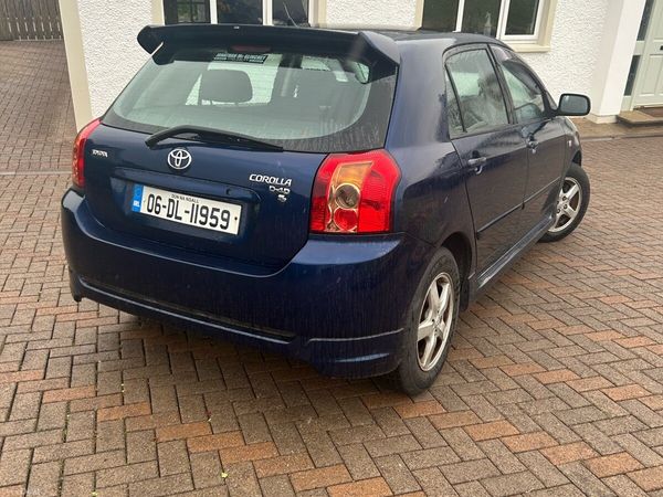 Toyota Corolla Hatchback, Diesel, 2006, Blue