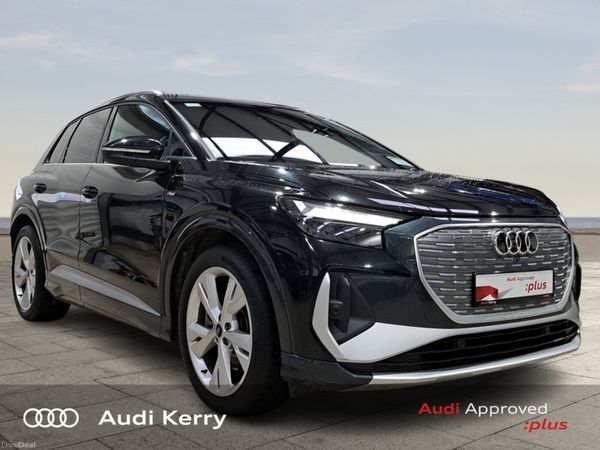 Audi Q4 e-tron SUV, Electric, 2024, Black