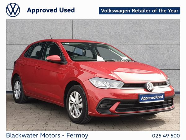 Volkswagen Polo Hatchback, Petrol, 2022, Red