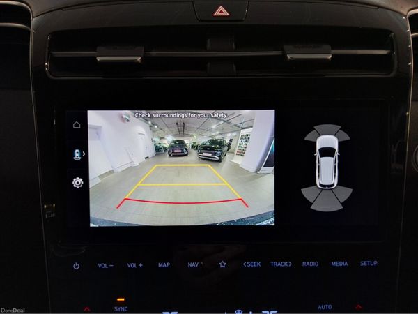 Hyundai Tucson SUV, Petrol Hybrid, 2022, Blue