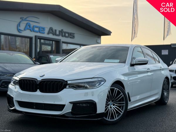 BMW 5-Series Saloon, Diesel, 2020, White