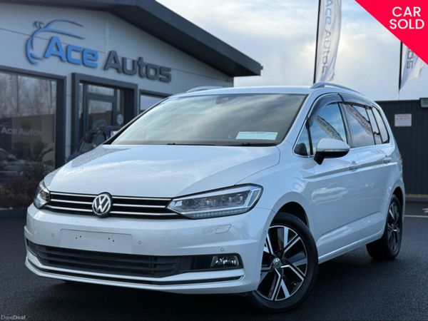 Volkswagen Touran MPV, Diesel, 2020, White