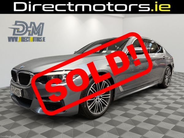 BMW 5-Series Saloon, Diesel, 2018, Grey