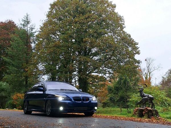BMW 5-Series Saloon, Diesel, 2008, Blue