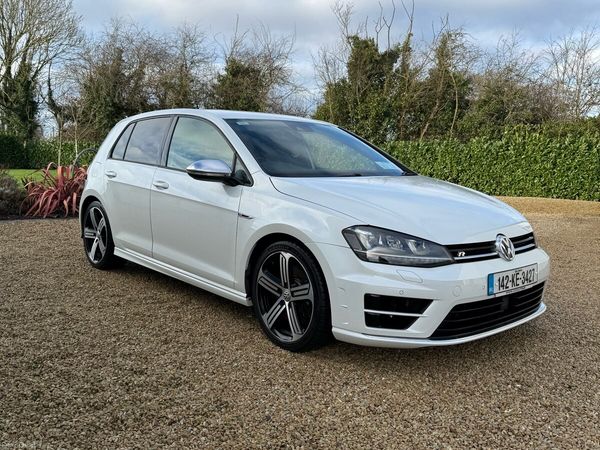 Volkswagen Golf Hatchback, Petrol, 2014, White