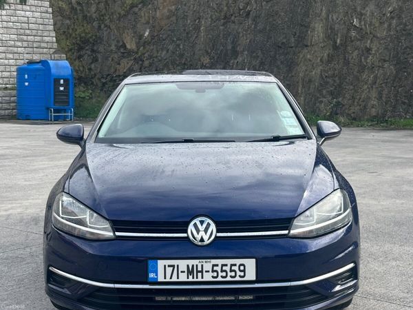 Volkswagen Golf Hatchback, Diesel, 2017, Blue