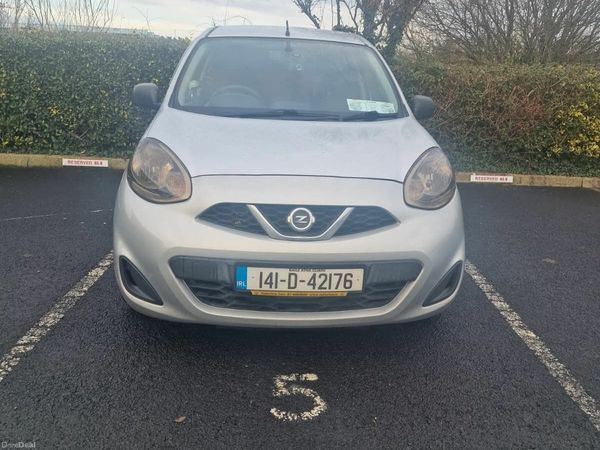 Nissan March Hatchback, Petrol, 2014, Silver