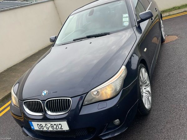 BMW 5-Series Saloon, Diesel, 2008, Blue