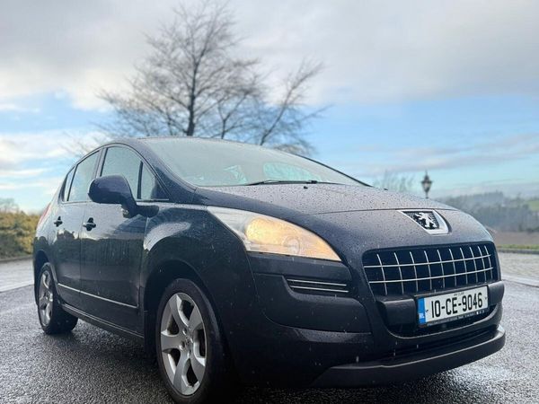 Peugeot 3008 Hatchback, Diesel, 2010, Black