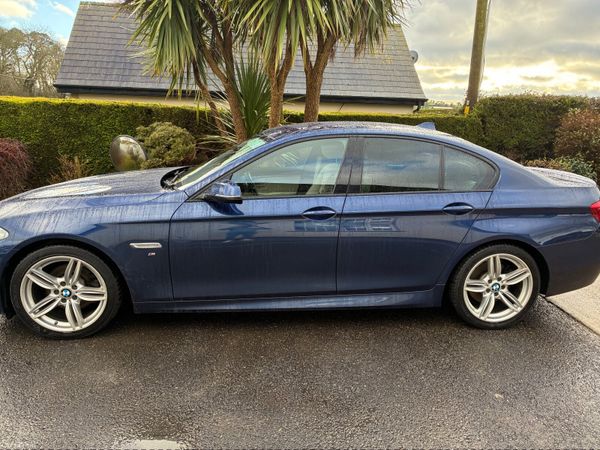 BMW 5-Series Saloon, Diesel, 2016, Blue
