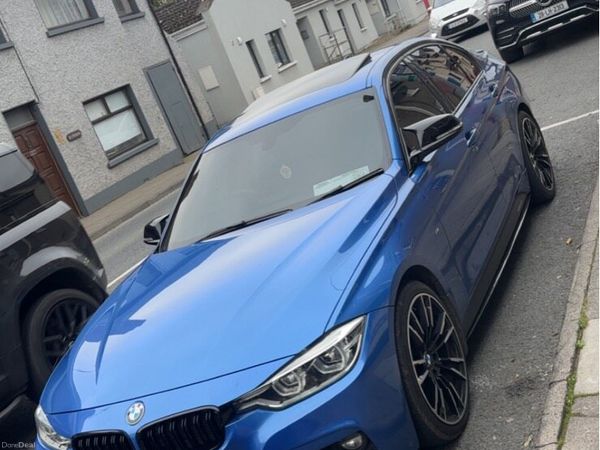 BMW 3-Series Saloon, Diesel, 2016, Blue