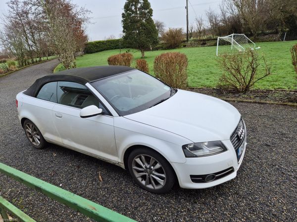 Audi A3 Convertible, Diesel, 2012, White