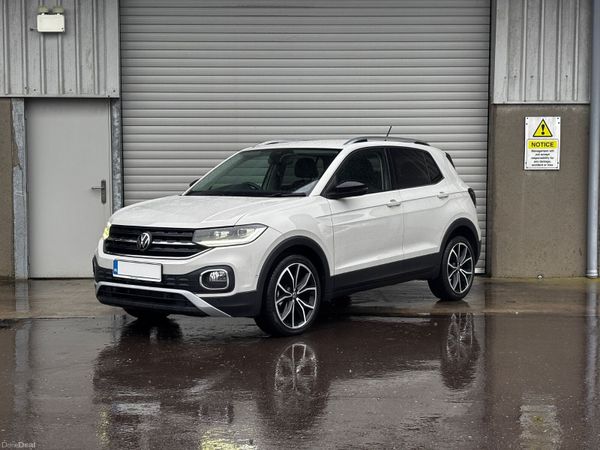 Volkswagen T-Cross SUV, Petrol, 2022, Grey